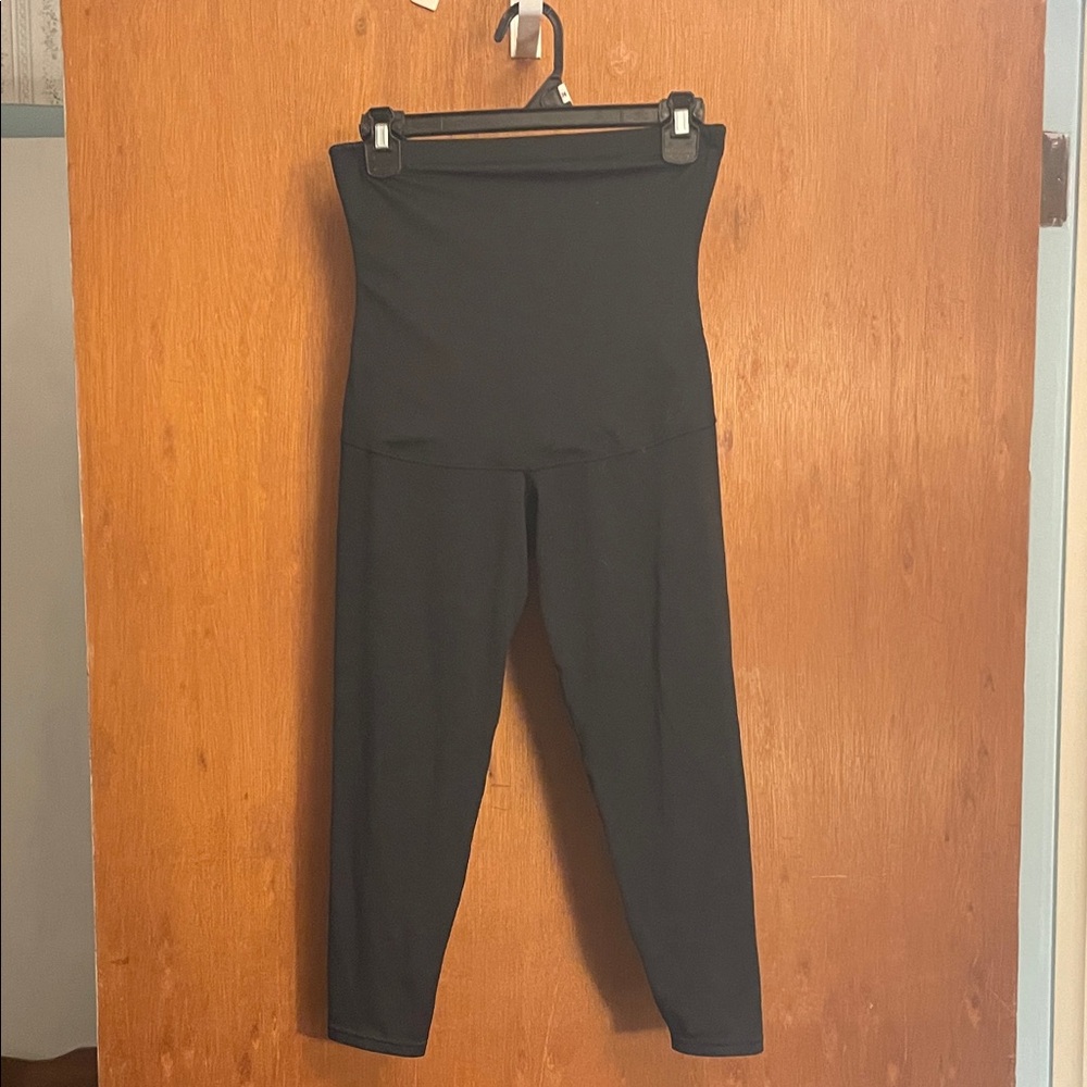 High-Waisted Black Leggings